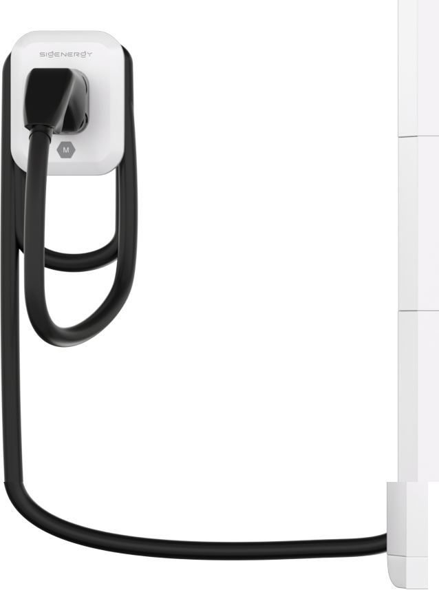 Sigenergy laadpaal met stekker en kabel